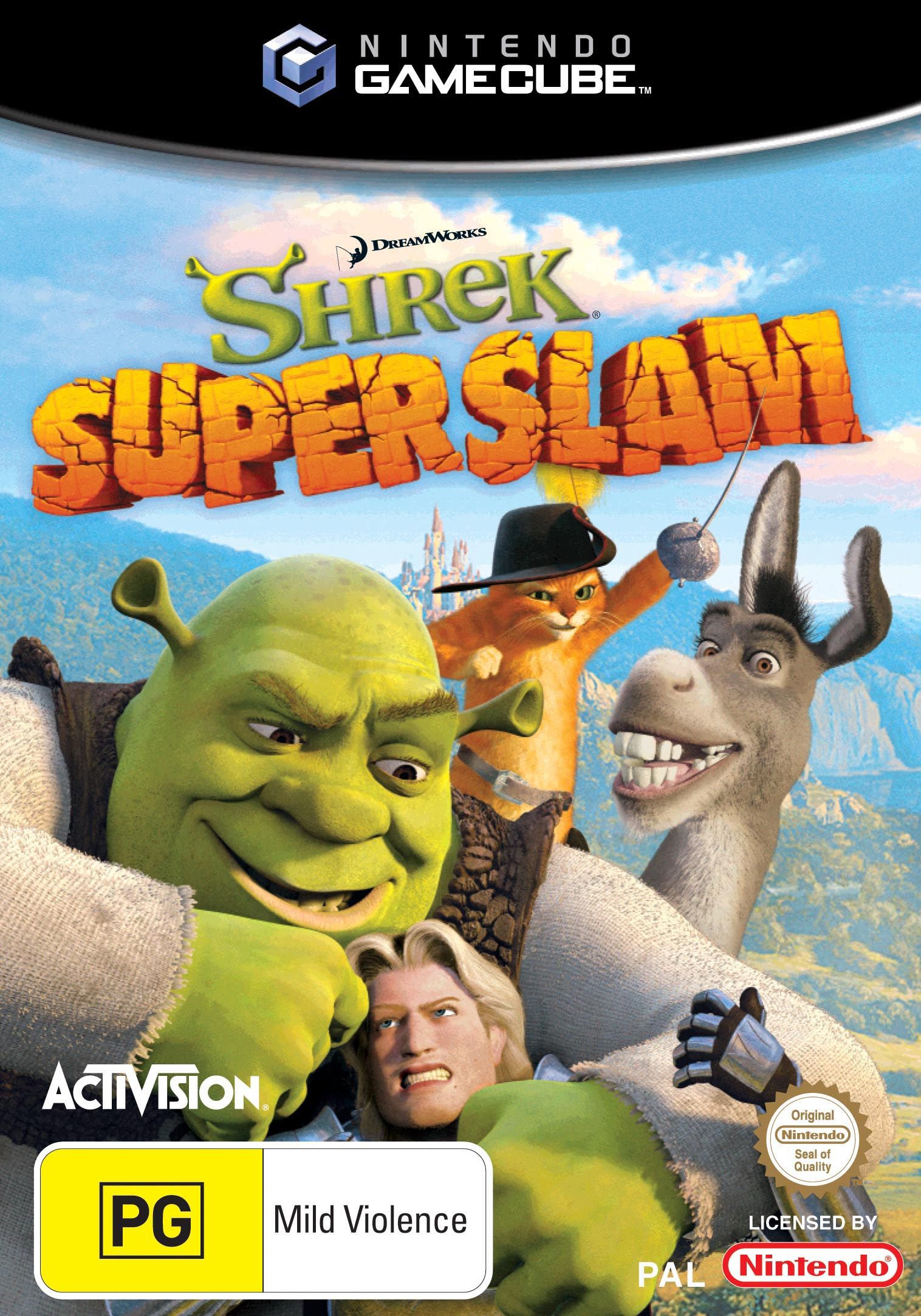 shrek games gamecube