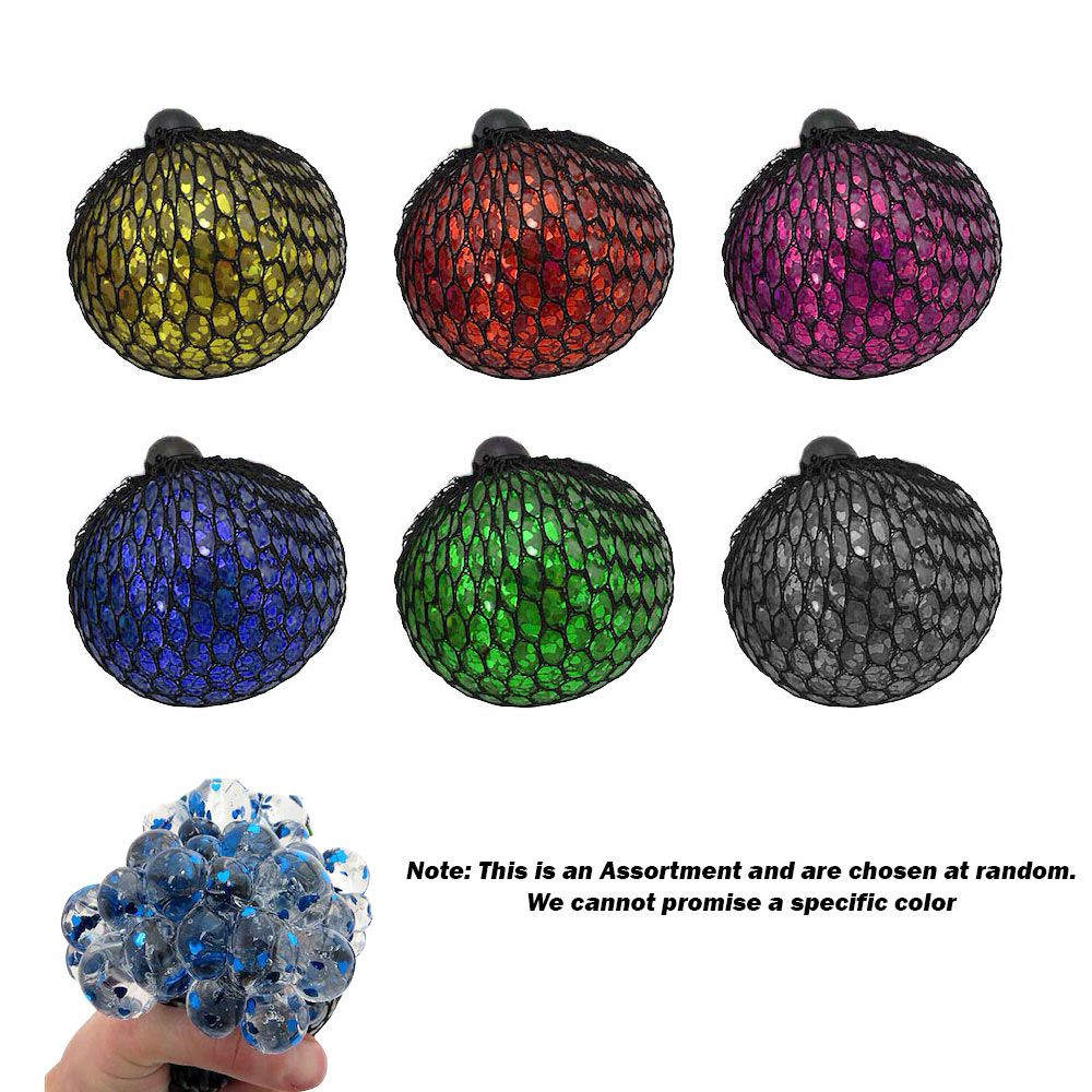 Giant Squishy Mesh Ball 9cm Stress Ball