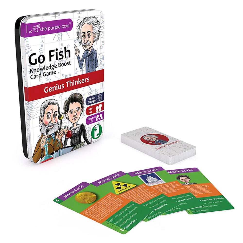 Go Fish, Genius Thinkers Tin Card Game