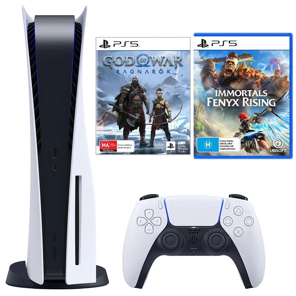Playstation 5 God Of War Ragnarok Console With Wireless Controller
