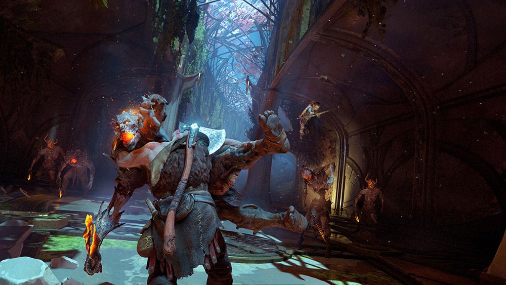 God of war ps4 pre owned outlet