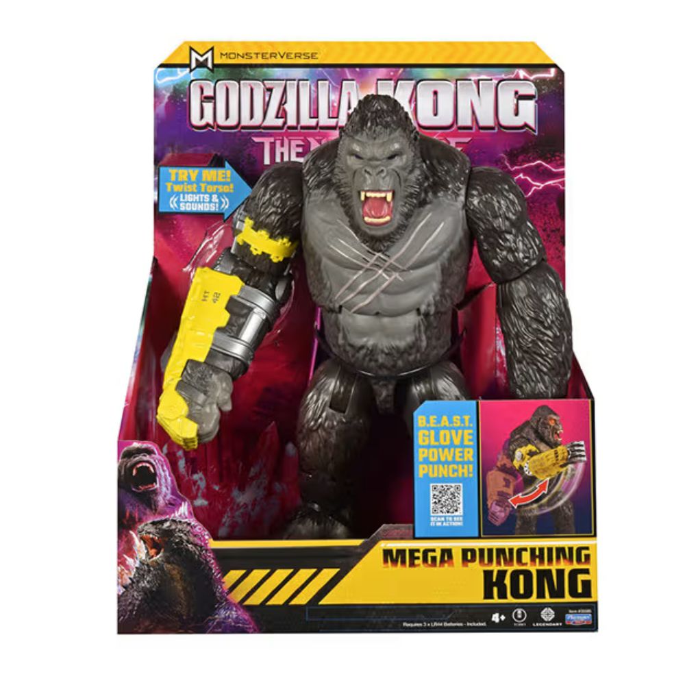 Godzilla x Kong The New Empire Mega Punching Kong 13 Electronic Action Figure