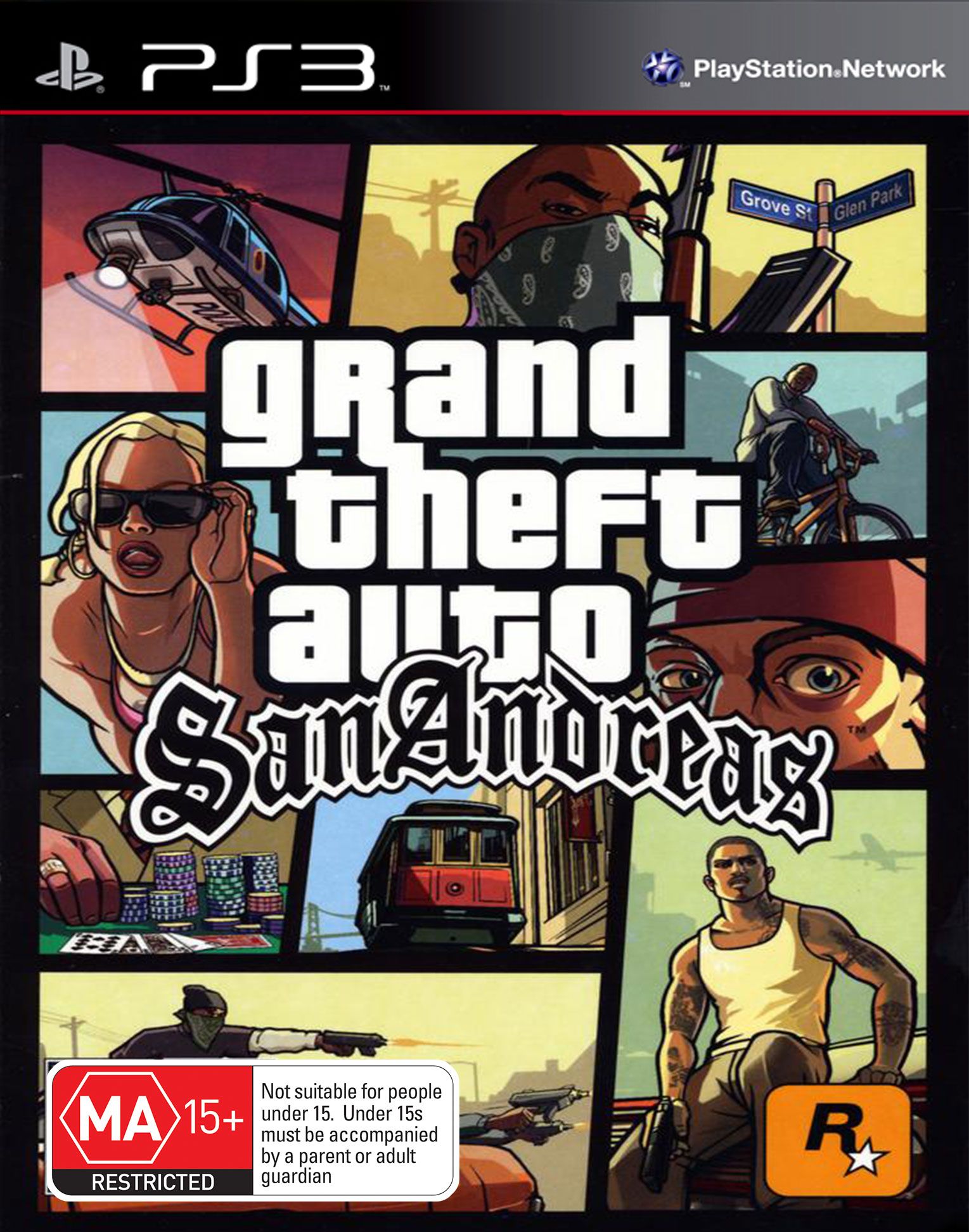 Grand Theft Auto: San Andreas, Rockstar Games, PlayStation 3