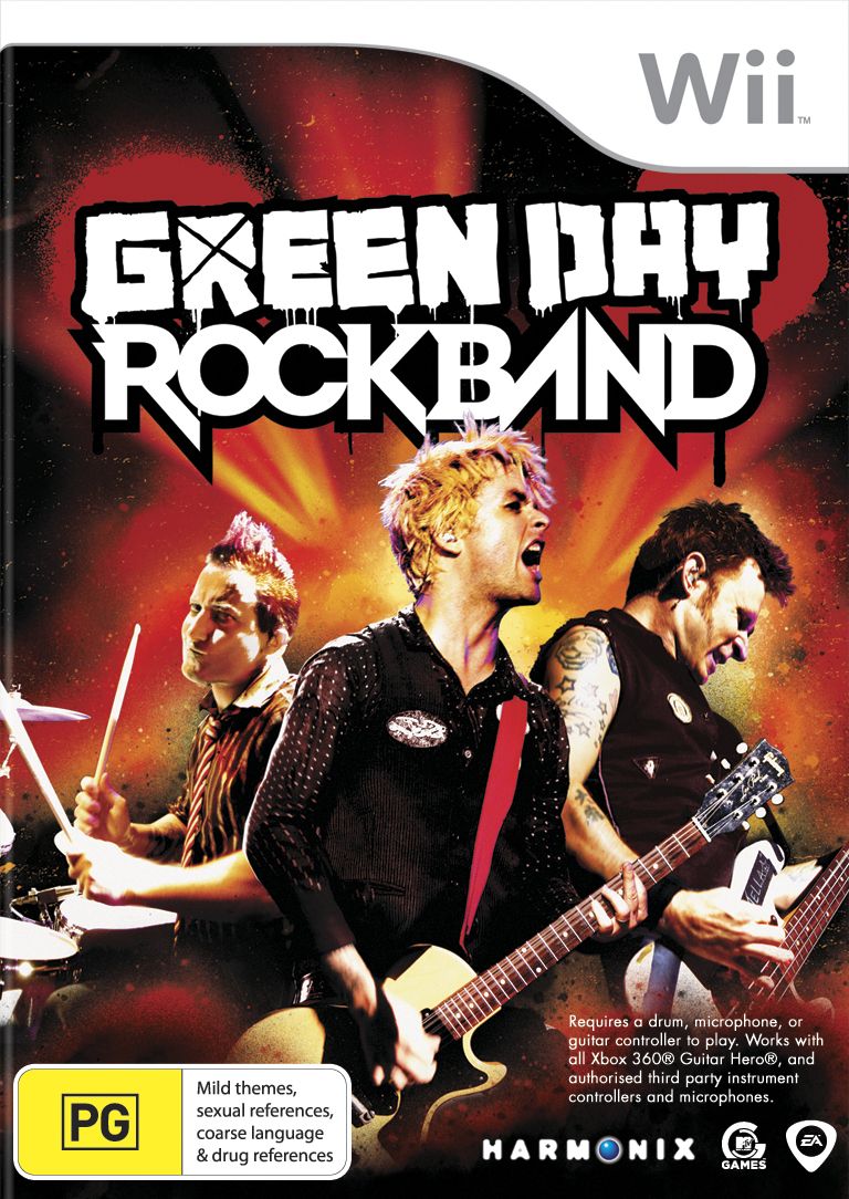 green day xbox 360 rock band