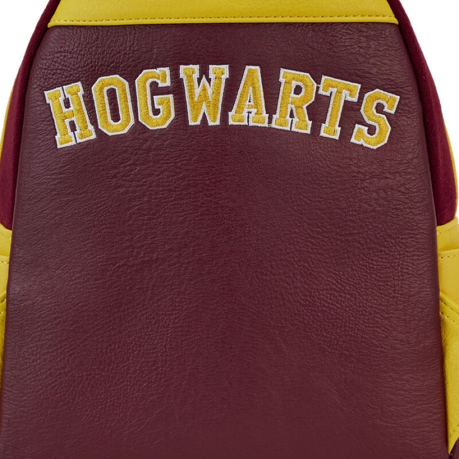 Loungefly Harry Potter Hogwarts Crest Varsity Jacket Mini Backpack