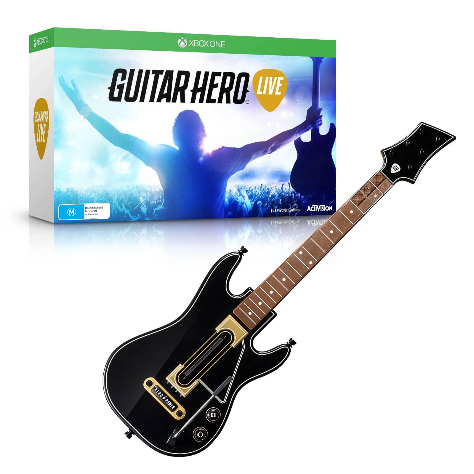  Guitar Hero Live with Guitar Controller (Xbox One