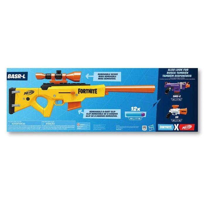 Nerf Fortnite Bolt-Action Sniper Rifle Dart Blaster