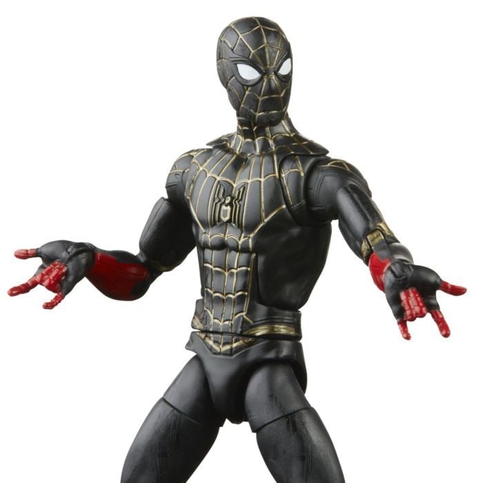 Marvel Legends Spider-Man: No Way Home Spider-Man Black & Gold Suit Action  Figure | The Gamesmen