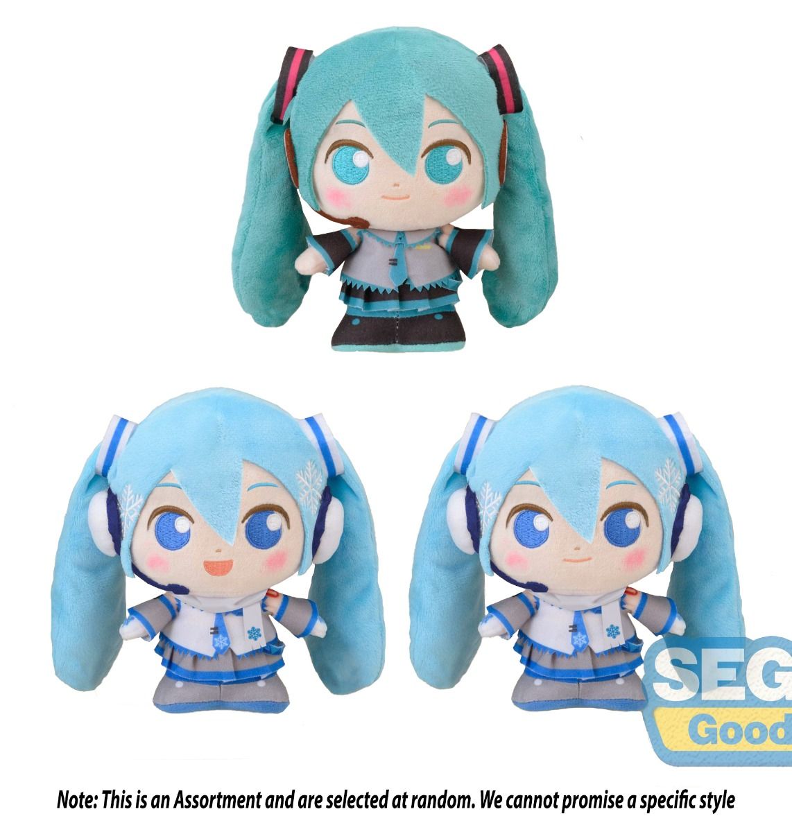 Snow shop miku plush