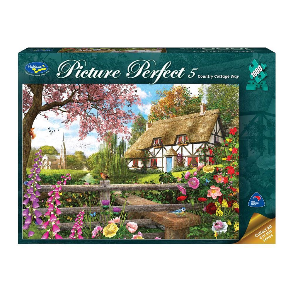 Puzzle - Romantic Cottage, 1000 pieces 1 item