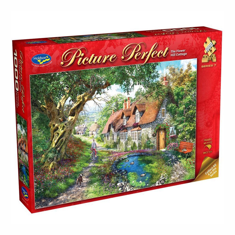 Holdson Picture Perfect S7 The Flower Hill Cottage 1000 Piece