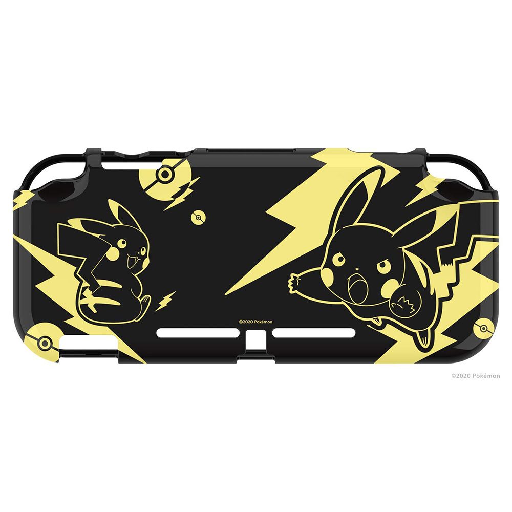 HORI Duraflexi Protector for Nintendo Switch Lite Pok mon Pikachu Black Gold
