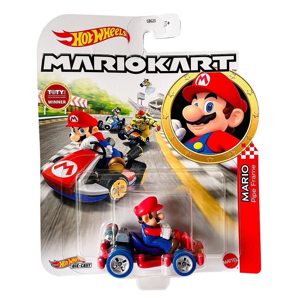 Hot Wheels Mario Kart Characters And Karts As Die Cast Toy Cars 4 Pack Amazon Exclusive 2653
