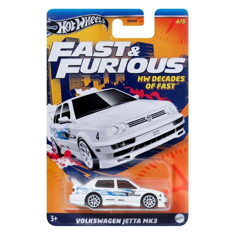 Hot Wheels Fast Furious HW Decades Of Fast Volkswagen Jetta MK3