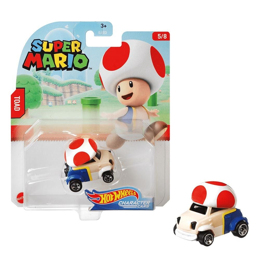 Hot wheels mario character cars new arrivals