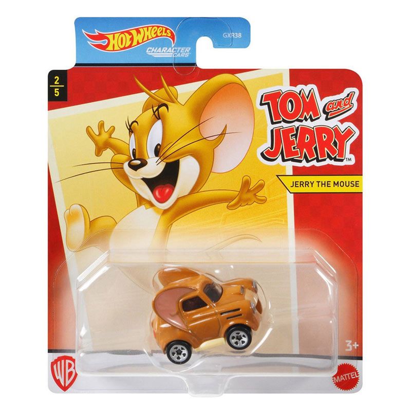 Hot Wheels Tom & Jerry Character Cars Jerry the Mouse | The Gamesmen