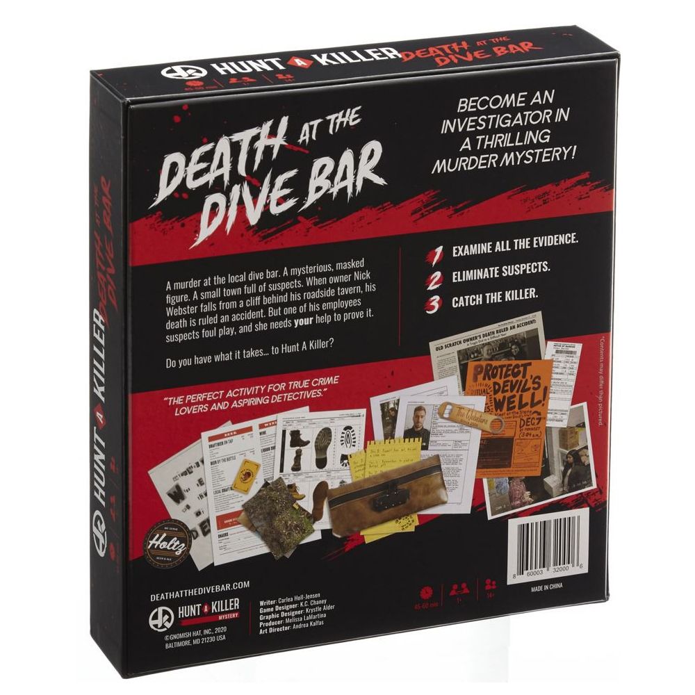 Hunt A Killer Mystery: Death at a Dive Bar