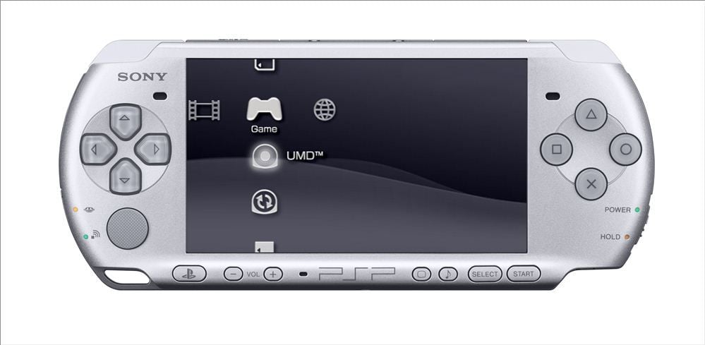 PlayStation Portable 3000 System - Mystic Silver 