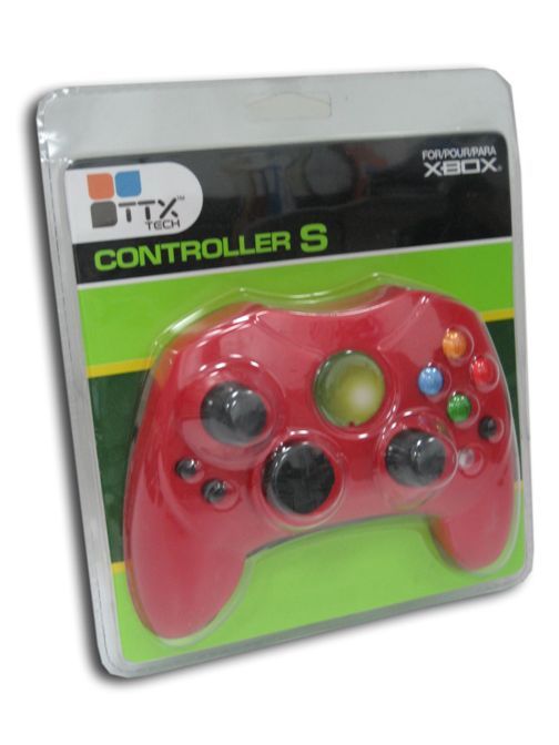 original xbox controller red