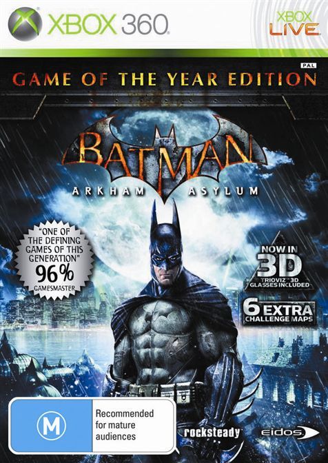 Batman Arkham Asylum (Game of the Year Edition) (Xbox 360) | The Gamesmen