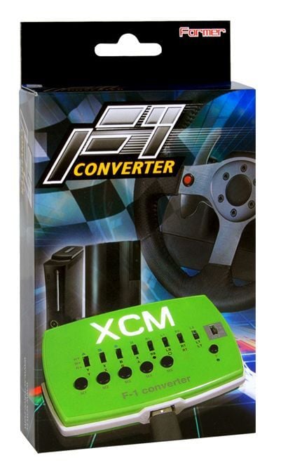 Downtown kort prioritet XCM F-1 Converter (Use Logitech G25/G27/Force GT on Xbox 360)