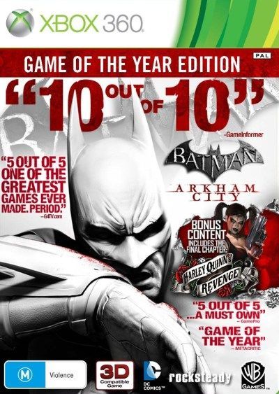 Batman: Arkham City - Game of the Year Edition [Pre-Owned] (Xbox 360) | The  Gamesmen