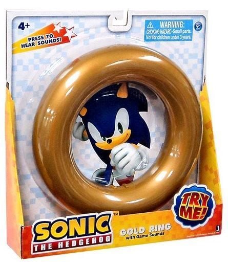 Sonic Gold Ring Wristie for Stuffed Animals