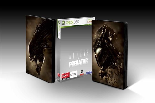 Aliens Vs Predator Microsoft Xbox 360 Steel-book