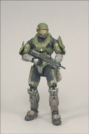  McFarlane Toys Halo 4 Series 1 - Master Chief with Assault  Rifle Action Figure : Toys & Games