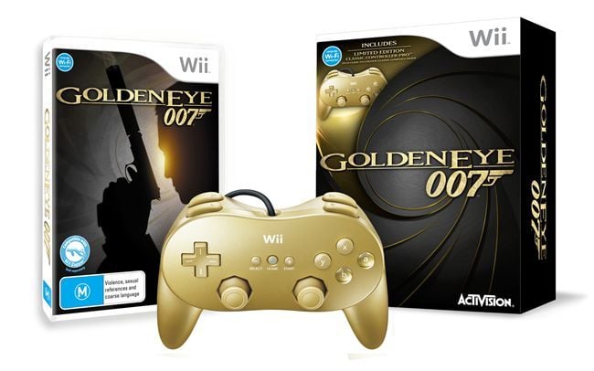 Activision James Bond 007: Golden Eye & Gold Controller (Wii