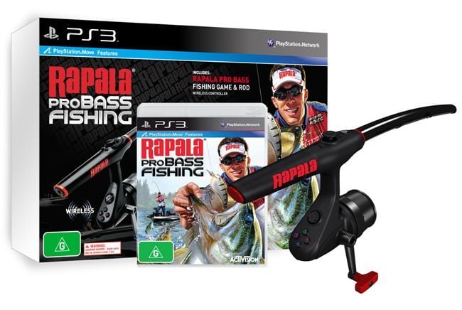 Rapala Pro Bass Fishing with Wireless Rod Controller (PS3)