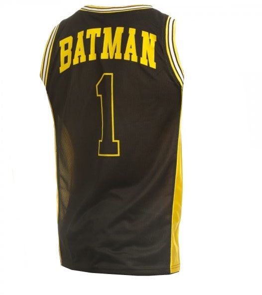 Batman Basketball Jersey Vest Black - Medium
