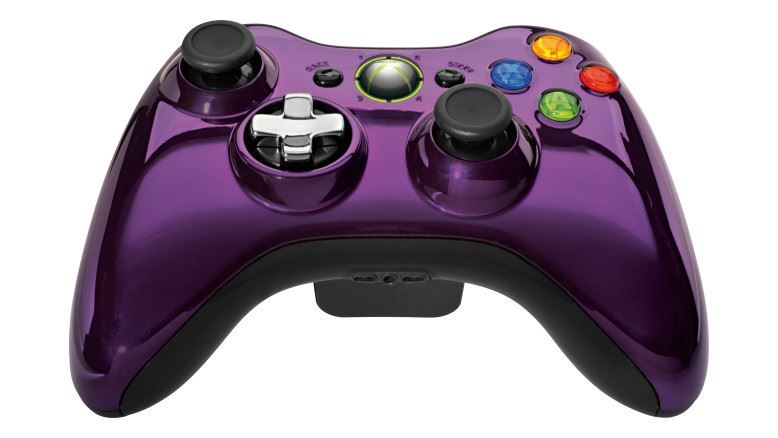 Xbox 360 Chrome Series Wireless Controller (Purple)