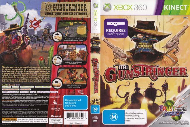 Jogo Xbox 360 Kinect The Gunstringer - Microsoft - Gameteczone a