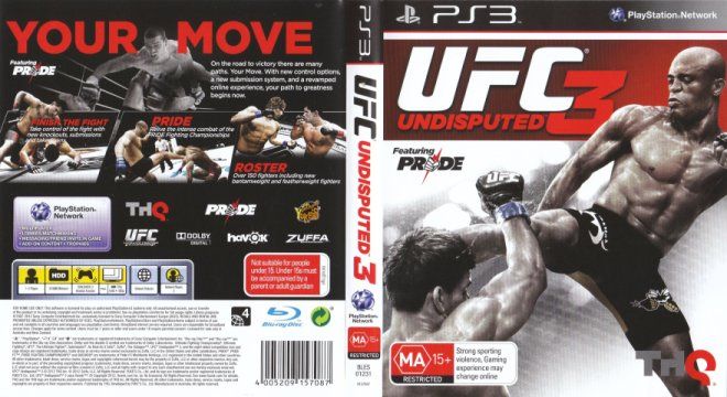 Jogo UFC Undisputed 3 - PS3 - MeuGameUsado