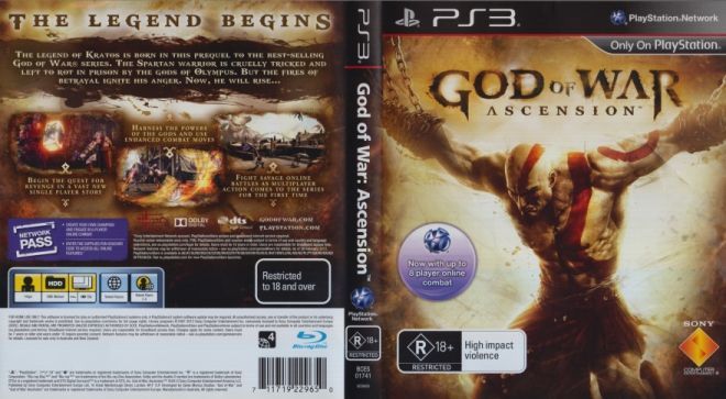 PS3 God of War: Ascension