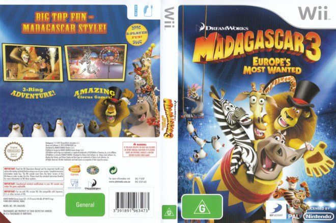 Postbode Geschiktheid Vervagen Madagascar 3: The Video Game (Wii) | The Gamesmen