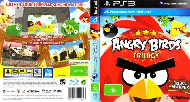 Angry Birds Trilogy (Usado) - PS3 - Shock Games