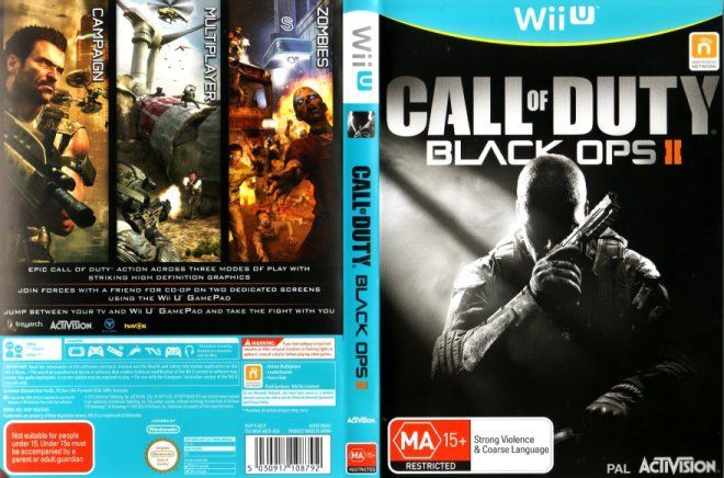 Black Ops II Call of Duty Wii U 