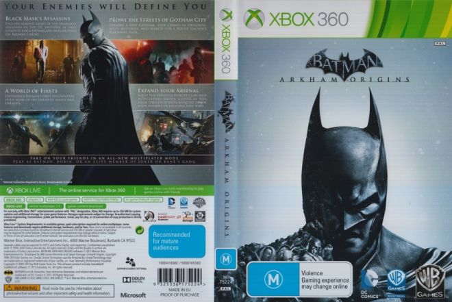 Batman arkham origins xbox 360