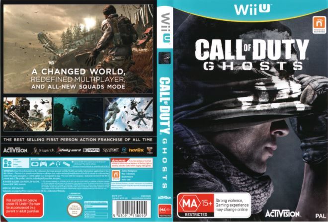 Call of duty ghosts sales wii u