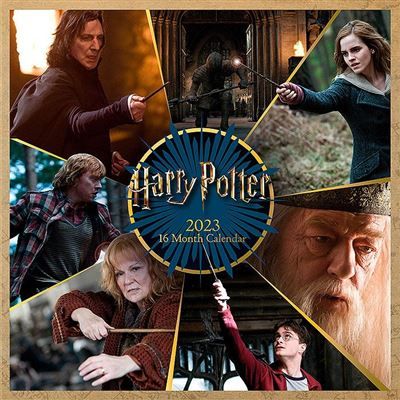 Impact Harry Potter Adults 2023 Square Wall Calendar | The Gamesmen