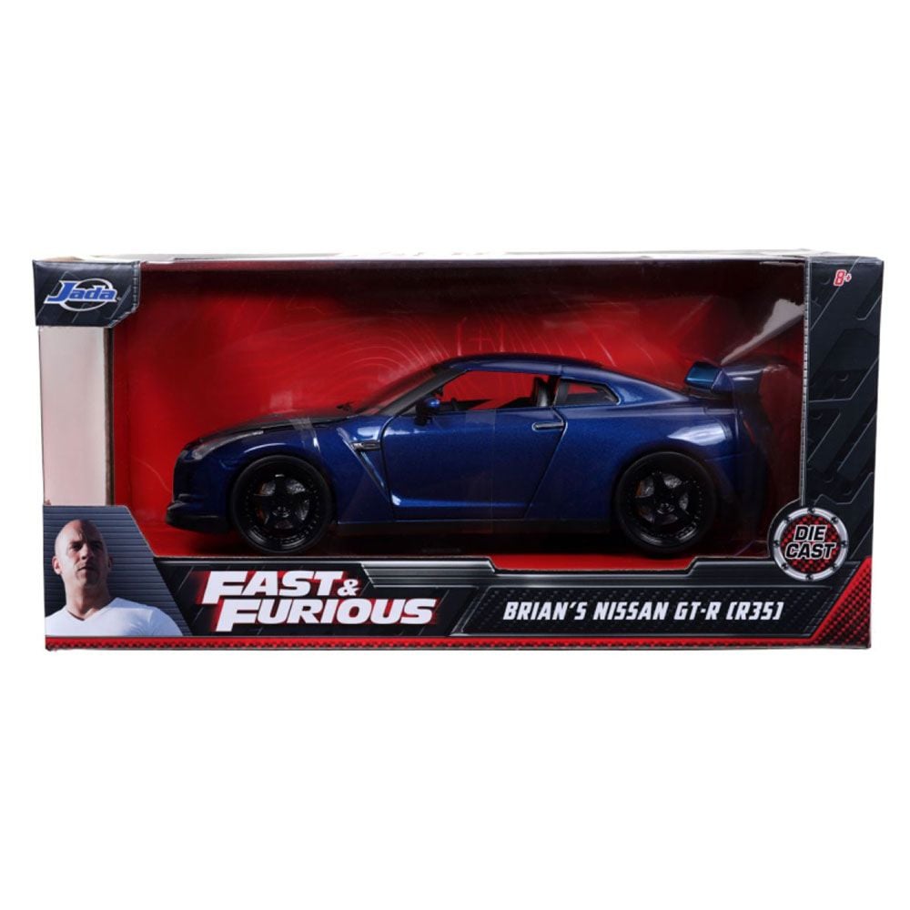 Jada Fast Furious Brian s 2009 Nissan GT R R35 1 24 Scale Die