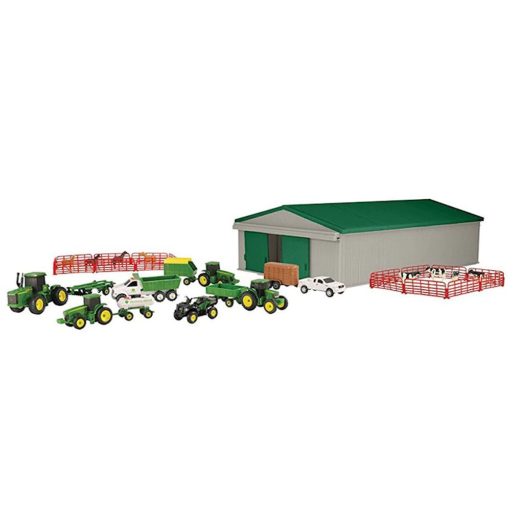 John deere farm store toy playset 70 piece