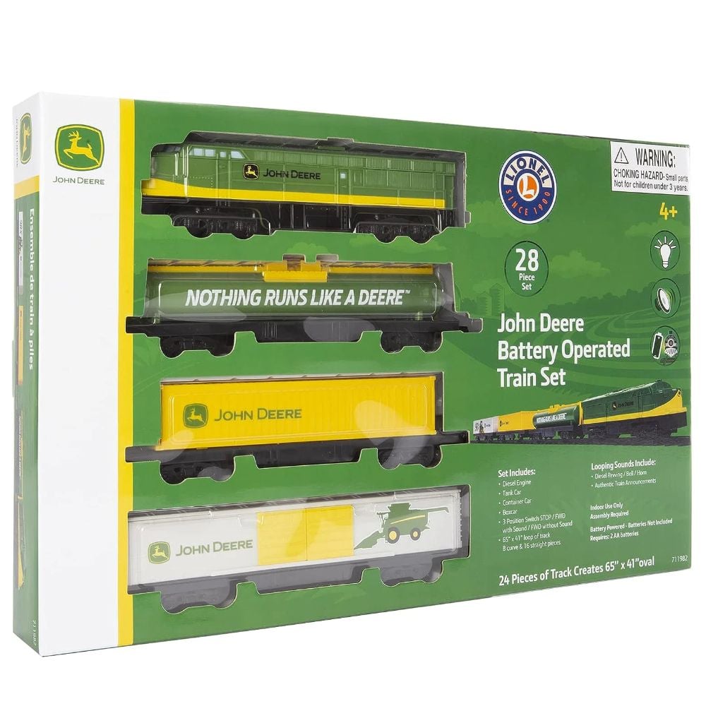 Miniature battery operated train set best sale