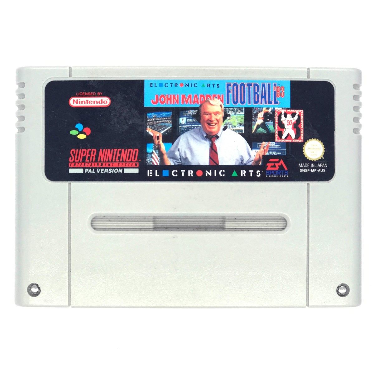 John Madden Football '93 (Video Game 1992) - IMDb