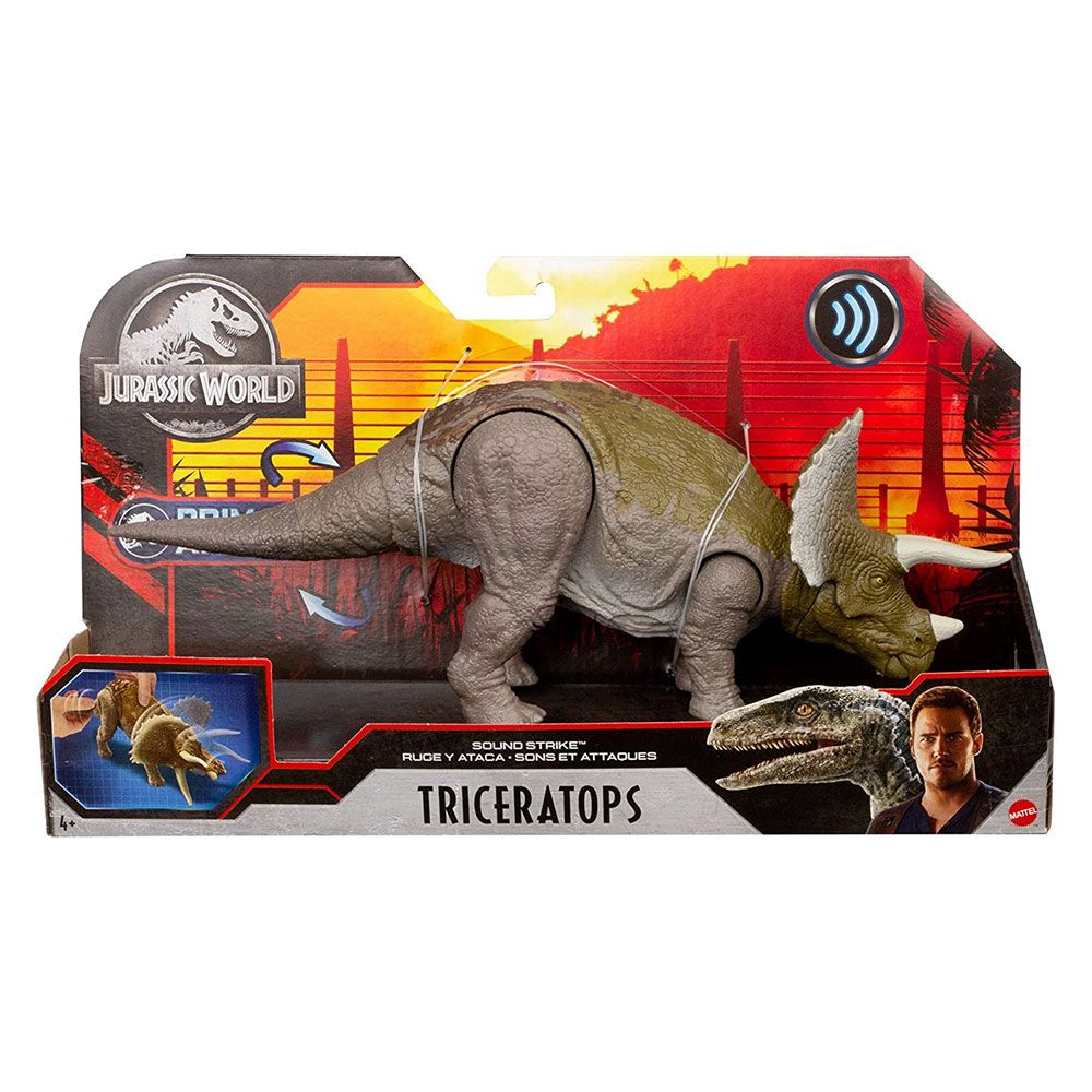 Triceratops juguete jurassic world store