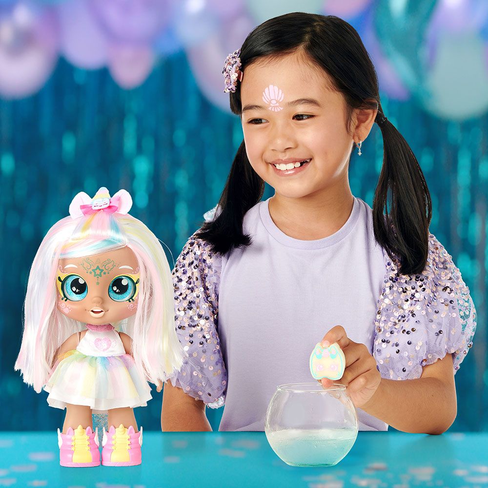 Kindi Kids Dress Up Magic Marsha Mello Unicorn Face Paint Reveal