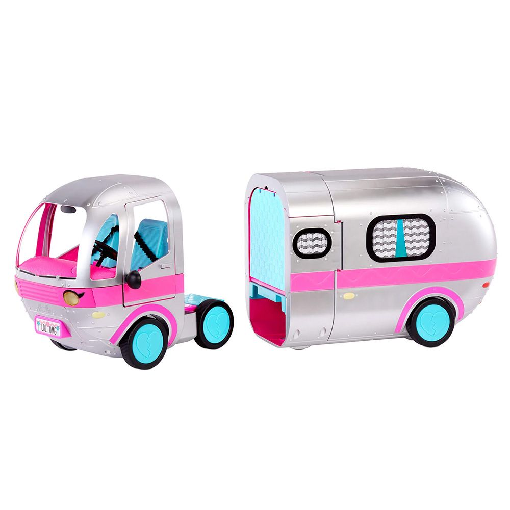 L.O.L. Surprise O.M.G. 4 in 1 Glamper Metallic Silver Playset