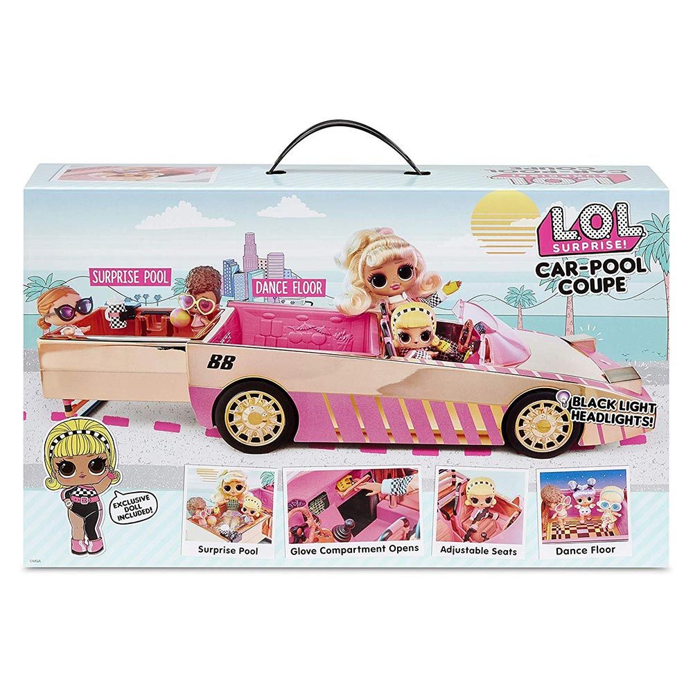 Lol doll outlet car seat
